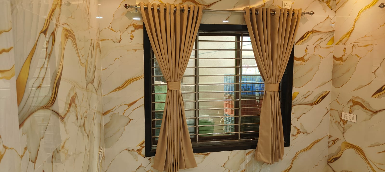 Premium Pleated Window Curtains