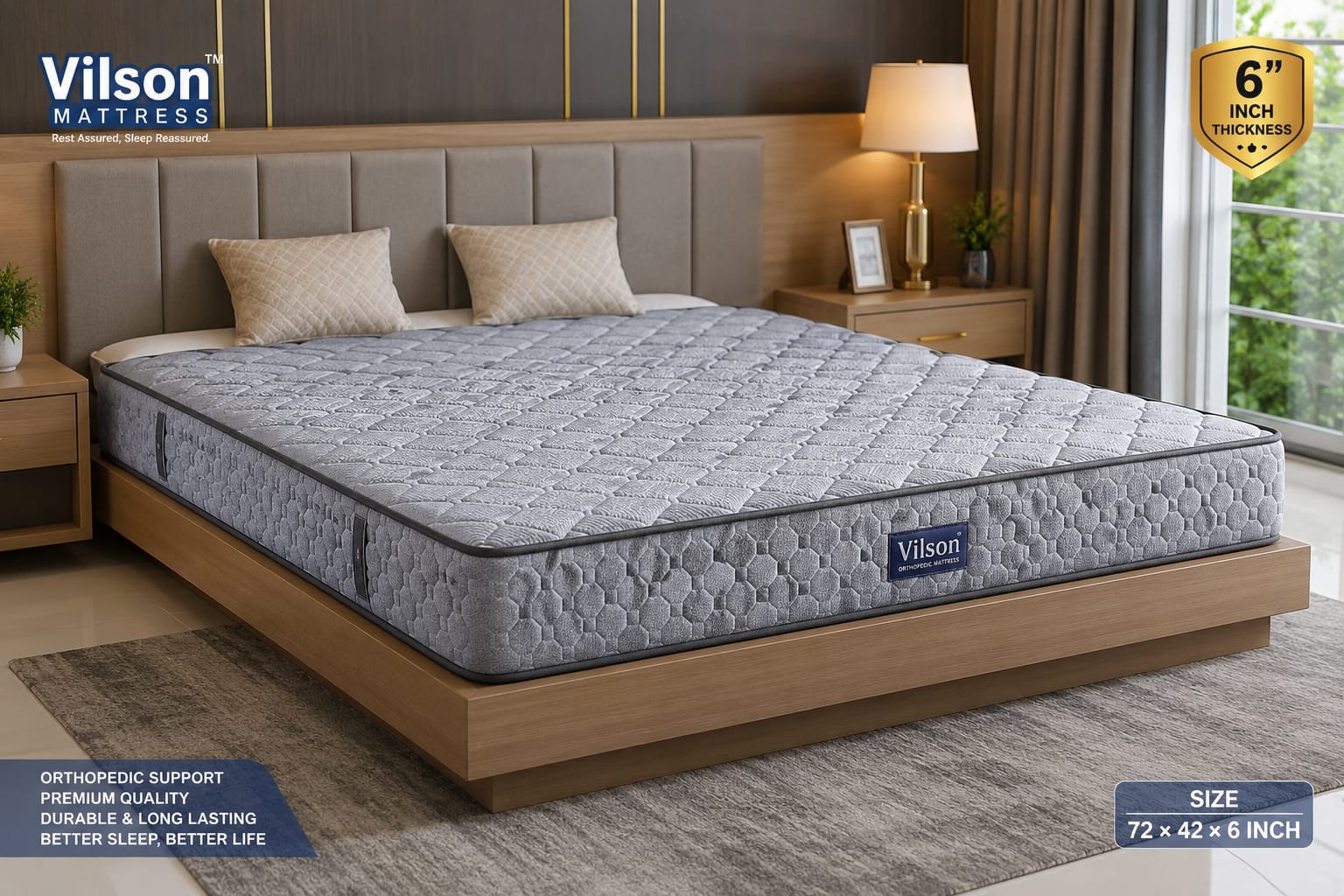 6 INCH ORTHOPEDIC MATTRESS - INNER MATERIAL