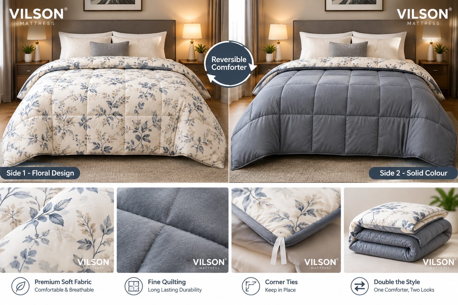 Vilson Reversable Comforter 