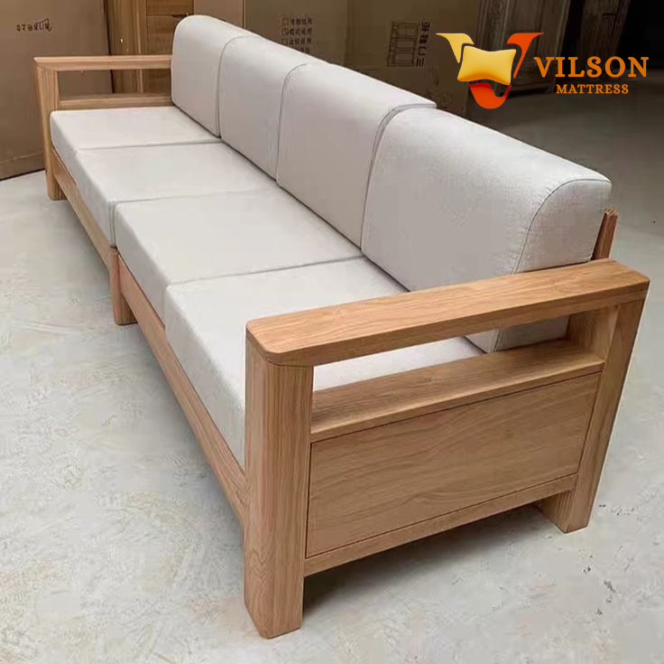 Vilson Wooden Frame Sofa